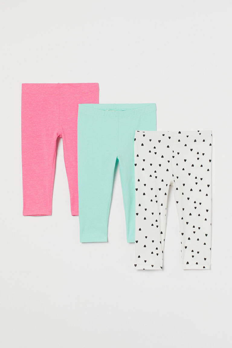 3pack cotton leggings