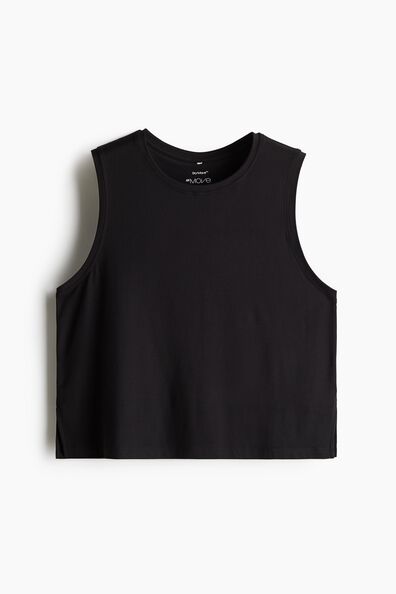 Boxy-style sports vest top with DryMove™