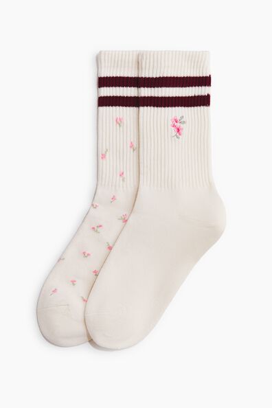 2-pack crew socks
