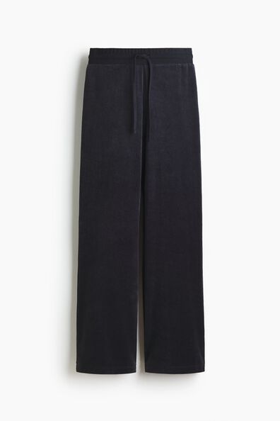 Velour trousers