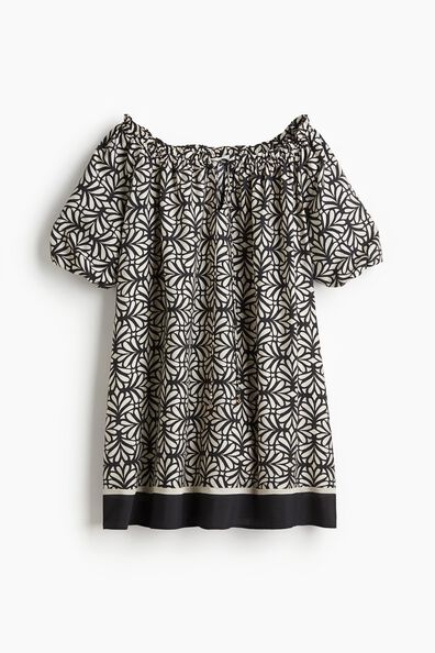Tie-detail dress