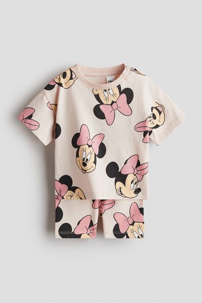 2-piece printed cotton set