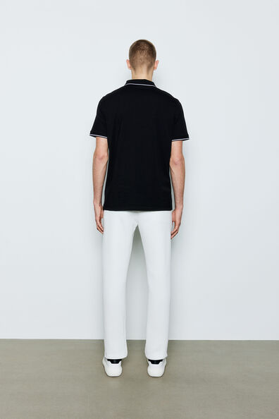 Slim Fit Zip-top polo shirt