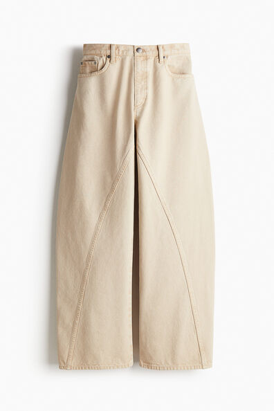 Baggy canvas trousers