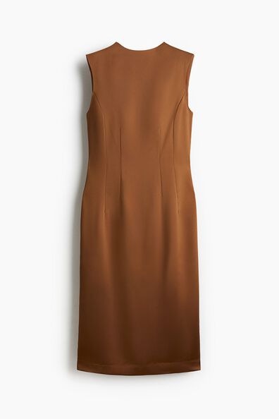 Fitted midi dress