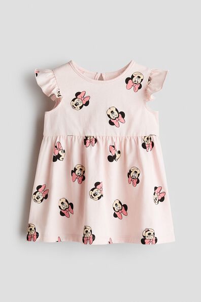 Printed cotton dress