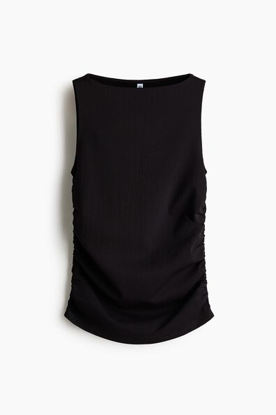 Ruched jersey top