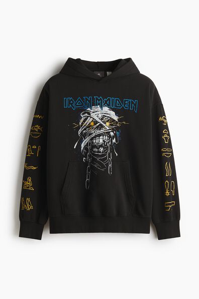 Oversized Fit Printed hoodie
