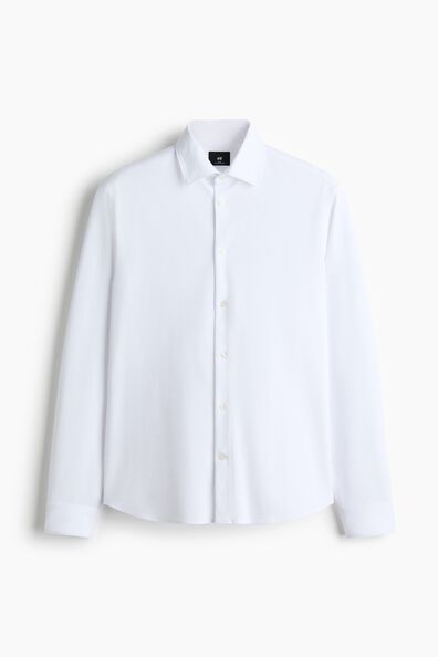 Four-Way Stretch Slim Fit Shirt