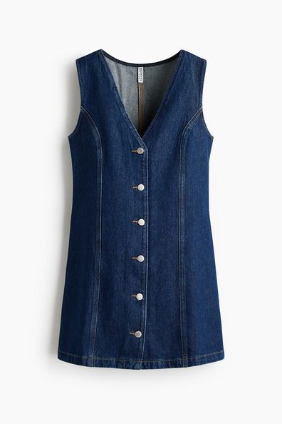 Denim mini dress