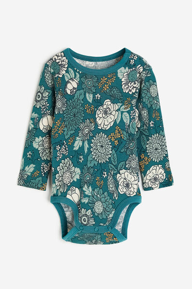 Long-sleeved bodysuit
