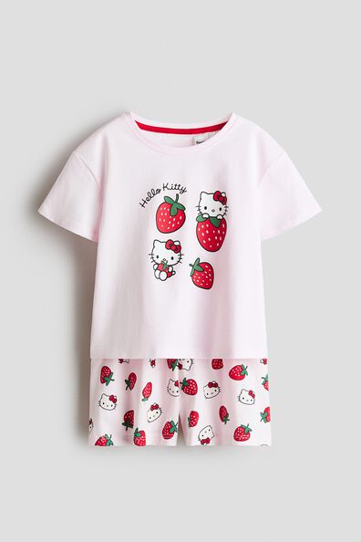 Printed cotton pyjamas