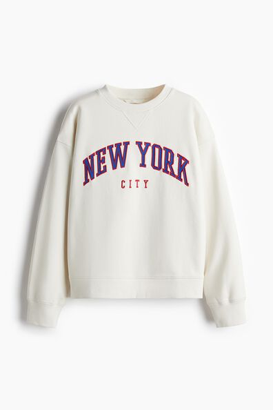 Text-motif sweatshirt
