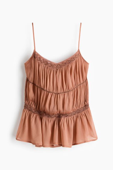 Beaded strappy top