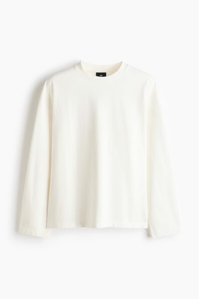 Relaxed Fit Boxy long-sleeved T-shirt