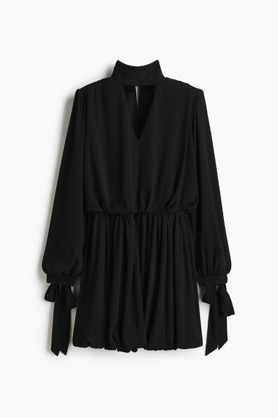 Bow-detail dress