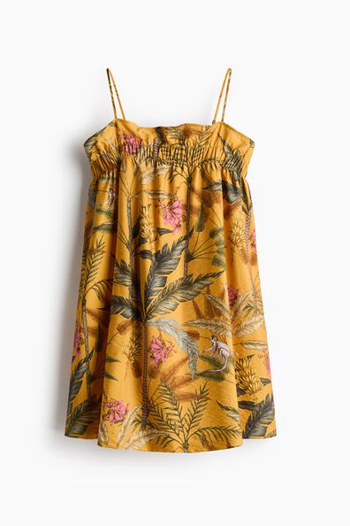 Loose-fit strappy dress