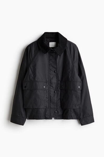 Waxed twill jacket