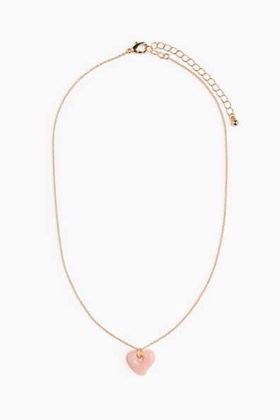 Heart-pendant necklace