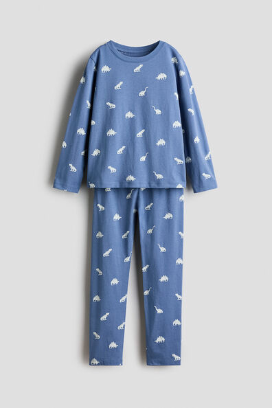 Patterned cotton pyjamas