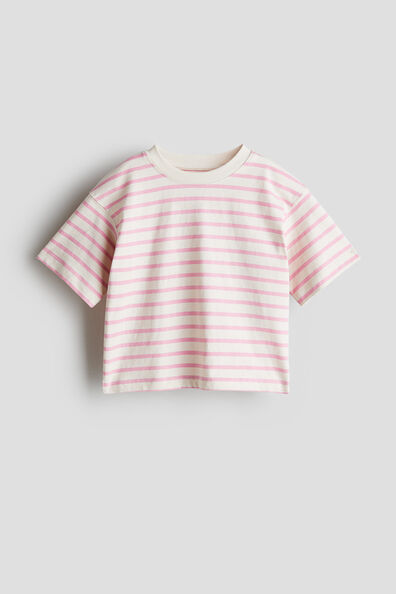 Boxy cotton T-shirt