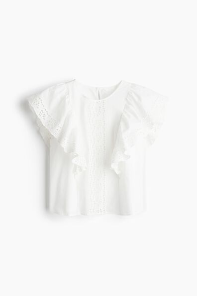 Broderie anglaise blouse
