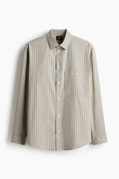Loose Fit Poplin shirt