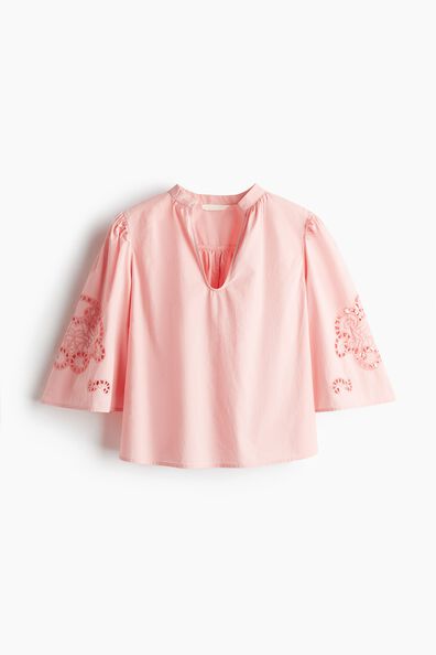Broderie anglaise blouse