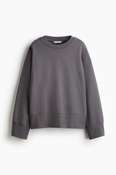 Oversized cotton sweatshirt