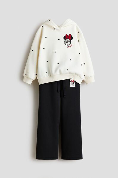 2-piece printed sweatshirt set