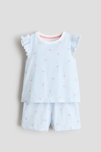 Patterned cotton pyjamas