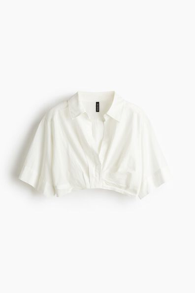 Short printed shirt