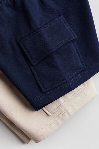 2-pack cargo sweatshirt shorts