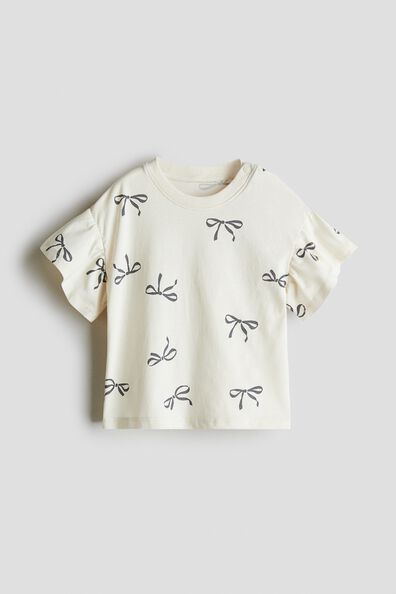 Printed cotton top