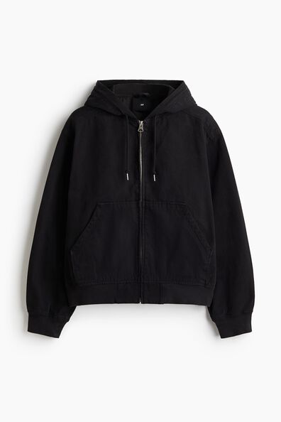 Hooded workwear jacket