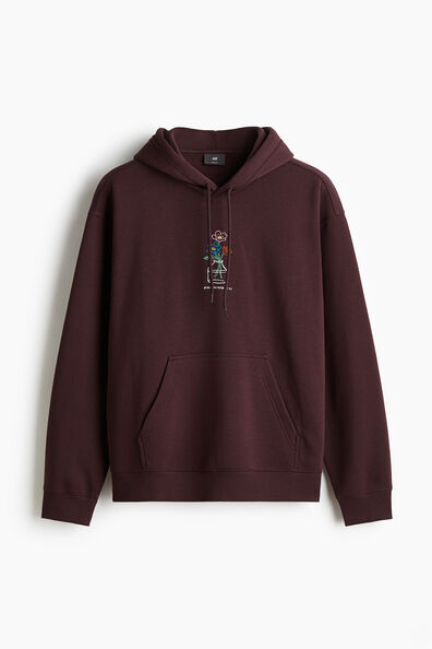 Loose Fit Printed hoodie