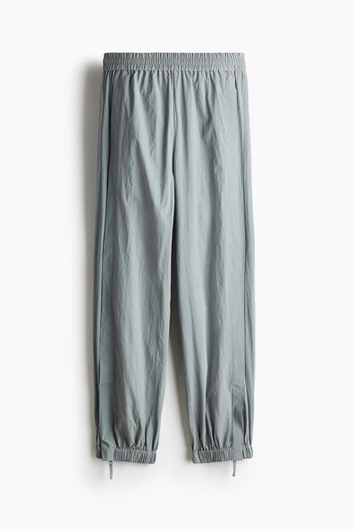 Zip-hem joggers