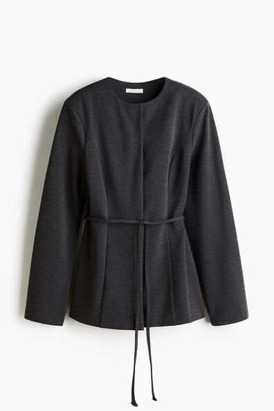 Belted Ponte di Roma blazer
