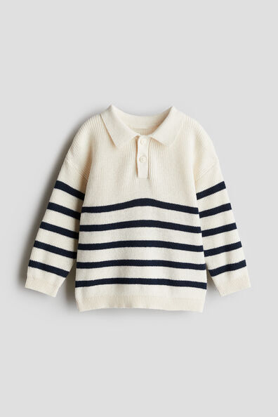 Cotton-knit jumper