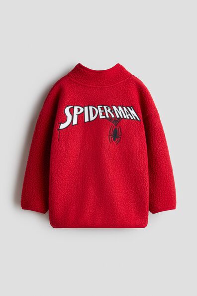 Teddy zip-top sweatshirt