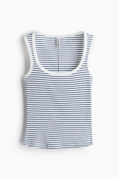 Ribbed vest top