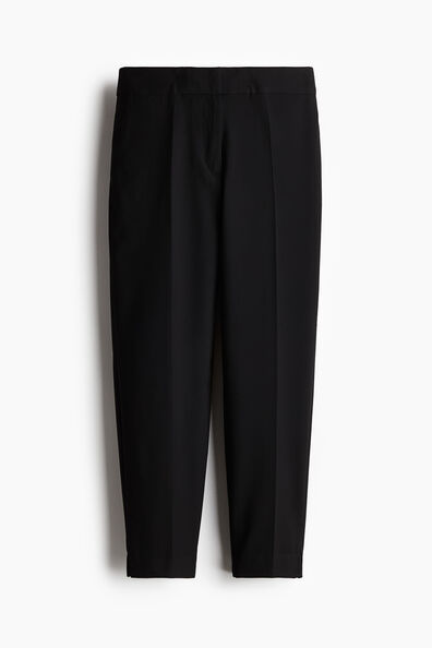 Ankle-length cigarette trousers