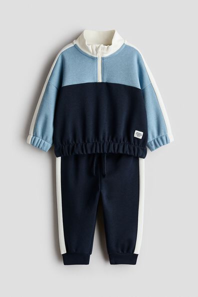 2-piece fleece sweatshirt set
