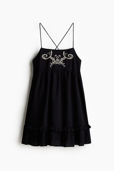 Cotton strappy dress