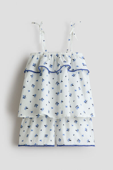 2-piece printed cotton set
