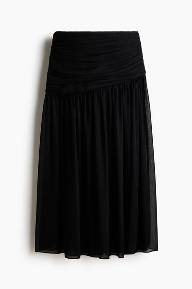 Sheer maxi skirt