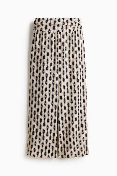 Wide gathered-waist trousers