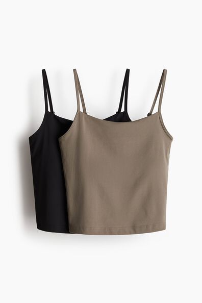 2-pack sports strappy tops with DryMove™