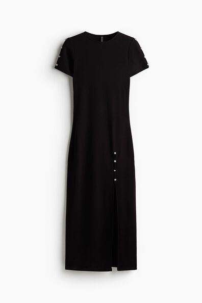 Fitted midi dress