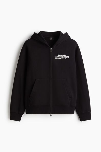 Loose Fit Zip-through hoodie